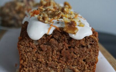 Zelfgemaakte carrotcake