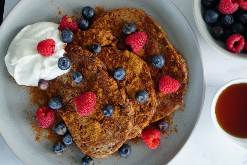 Protein-rich French toast